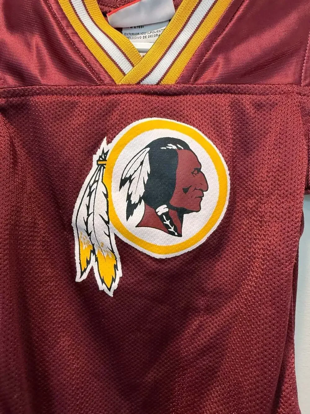 Reebok Washington Redskins Bodysuit and Pants Set Burgundy Gold